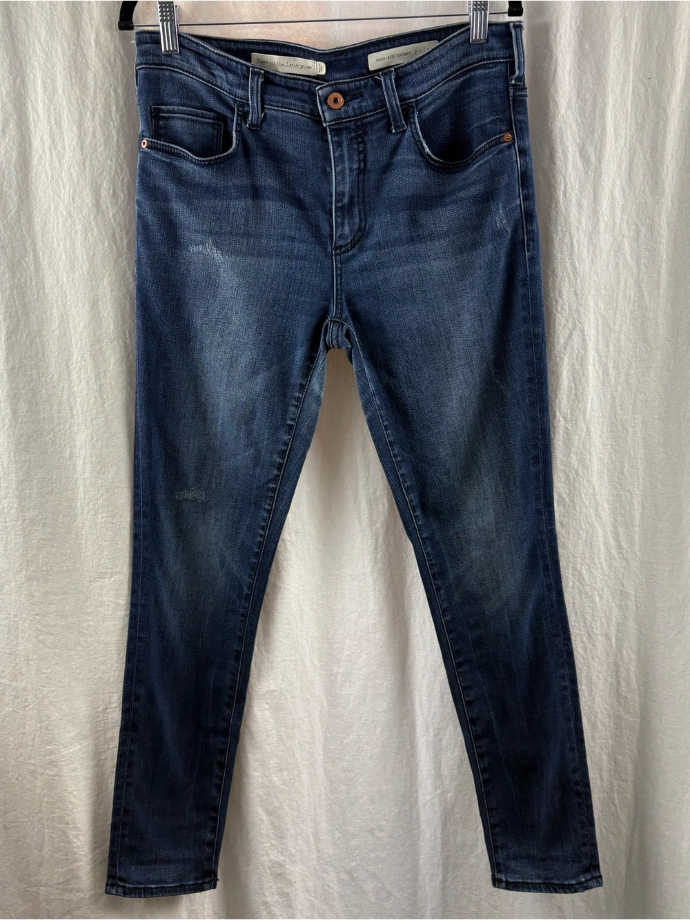 Pilcro and the Letterpress High-Rise Skinny Jeans  29